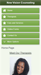 Mobile Screenshot of newvisioncounseling.us
